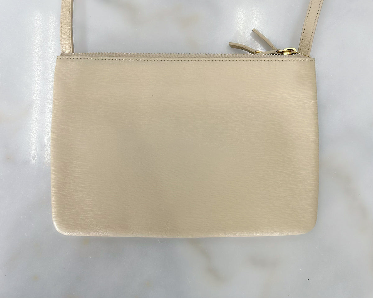 Celine three shops zipper bag