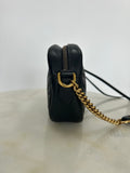 GUCCI - GG Marmont Mini Shoulder Bag Black