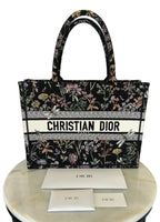 DIOR - Medium Embroidered Herbarium Book Tote