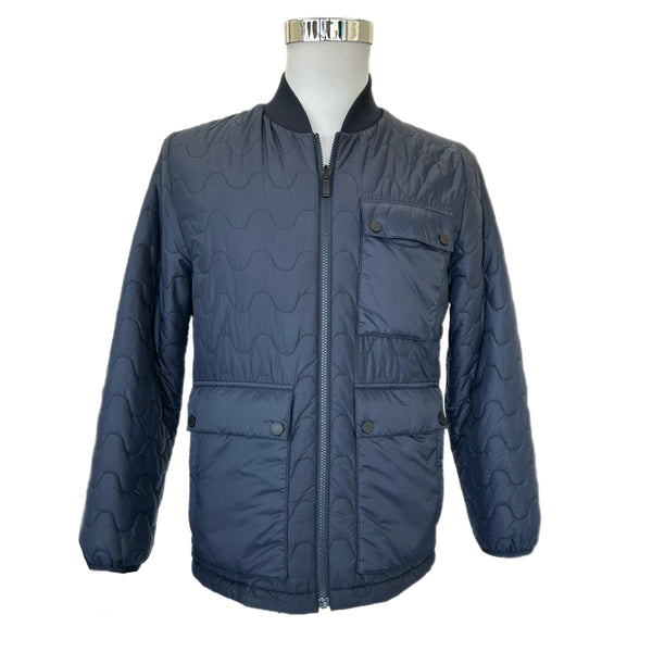 Z ZEGNA - Navy Blue Quilted Jacket Sz M