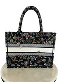 DIOR - Medium Embroidered Herbarium Book Tote