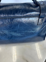 MULBERRY -Alexa Bag in Sapphire Blue Patent Leather