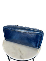 MULBERRY -Alexa Bag in Sapphire Blue Patent Leather