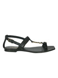 SAINT LAURENT - Cassandra Leather Sandals Sz 40