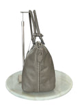 PRADA - Grey Smooth Calfskin Leather Tote Bag