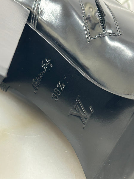 LOUIS VUITTON - Leather Boots Sz 38.5 – Open Vault - Designer Consigners