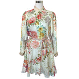 CAMILLA - Romantic Rites Drop Sleeve Shirt Dress Sz S