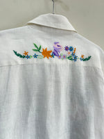 ALEMAIS - Willa Embroidered Shirt Sz 12