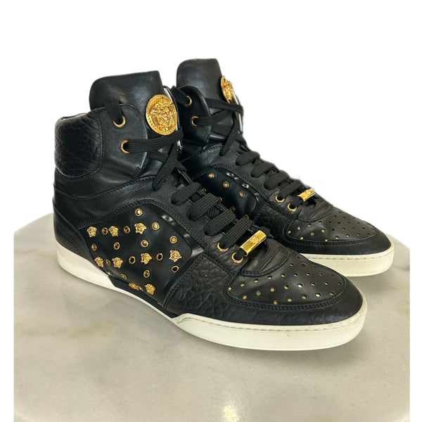 VERSACE - Medusa Hightop Sneakers Sz 42 EU