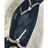 MIU MIU - White Leather Tote / Shoulder Bag