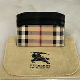 BURBERRY - Haymarket Card Holder