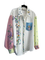 ALEMAIS - Willa Embroidered Shirt Sz 12