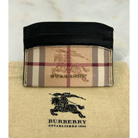 BURBERRY - Haymarket Card Holder