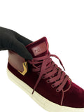 BUSCEMI - Velvet High Top Sneakers Sz 42