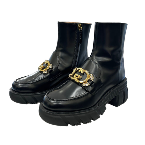 Gucci Romance Lug Sole Boots