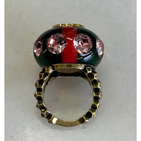 GUCCI - Sylvie Web Cocktail Ring