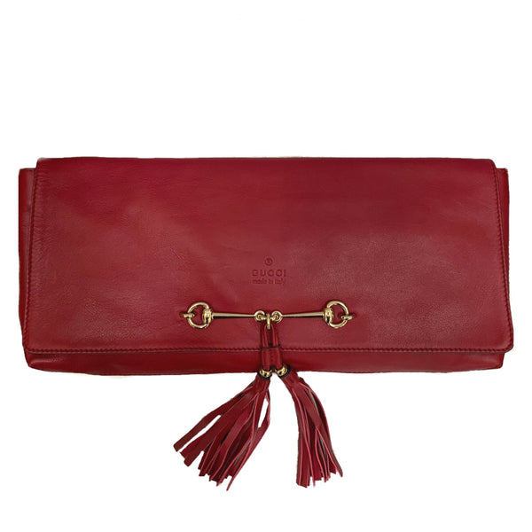 Red gucci clutch online bag